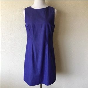 Lilly Pulitzer Dress Sz 6 Blue Cotton Sleeveless